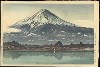 Morning Fuji, Lake Kawaguchi