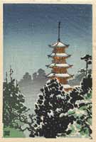 Nikko Five-Storey Pagoda (Postcard)